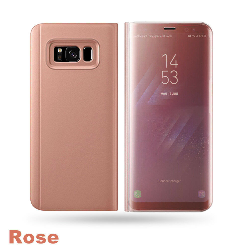 Mirror Flip Case for S22 S21 S10 5G S9 S8 Plus Note 10 9 S20 Ultra Note 20 - Eastlakes Electronics